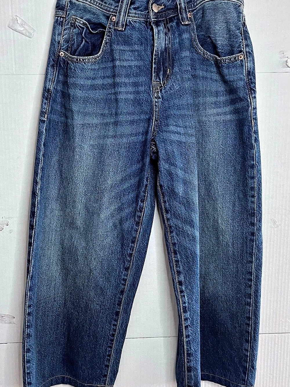 Aéropostale Super Baggy Jeans Waist 30 Blue Pls review the length was used once